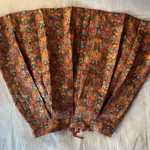 Anthropologie pleated skirt